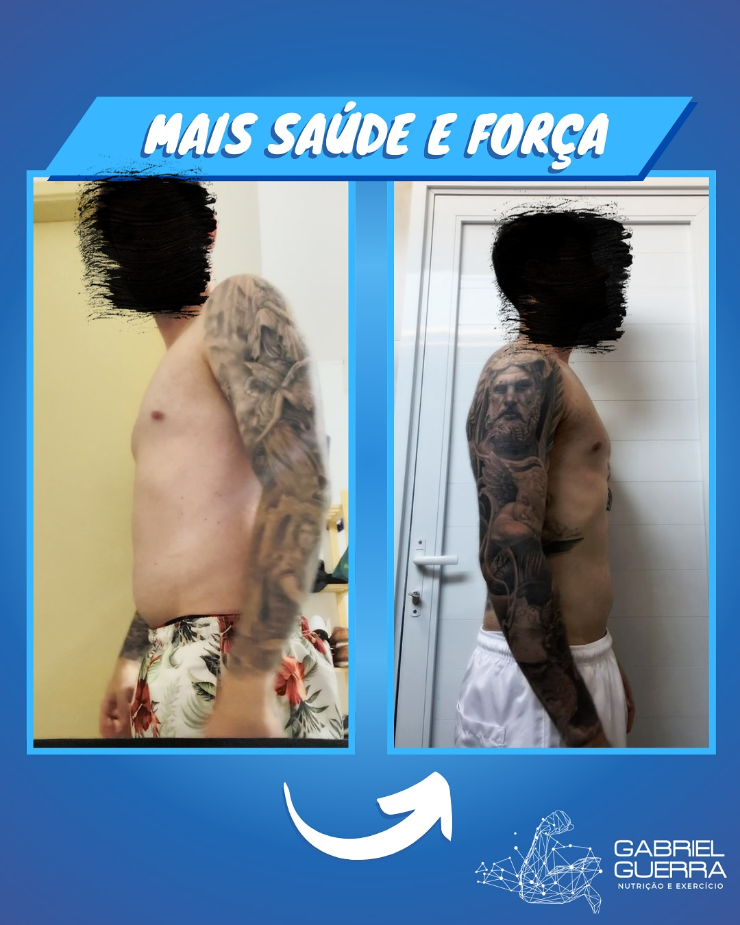 Bruno com mais saude e mais força.