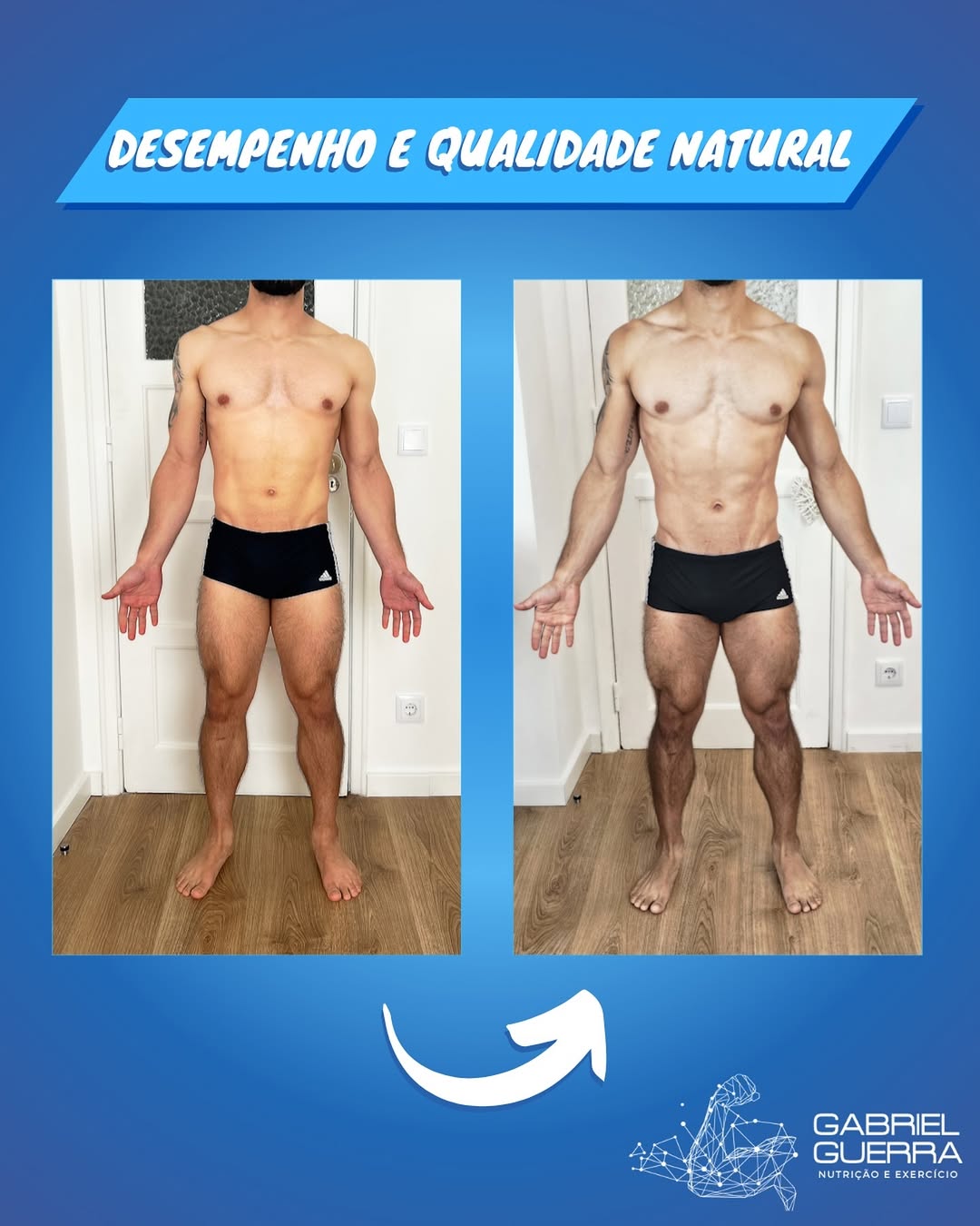 Gabriel com shape incrivel para um natural.